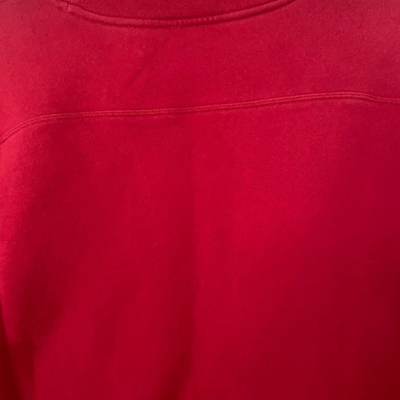 Lululemon Red  Crew Sweatshirt size 6 - Picture 5 of 6